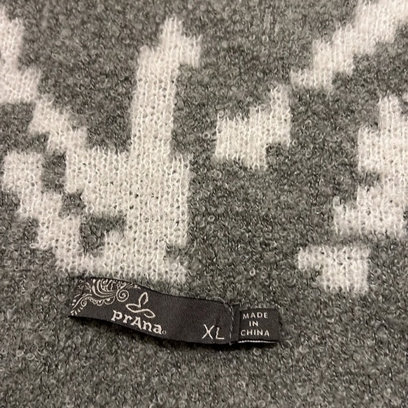 PrAna Alberta Reversible Wool Blend Sweater Size XL - Picture 7 of 10